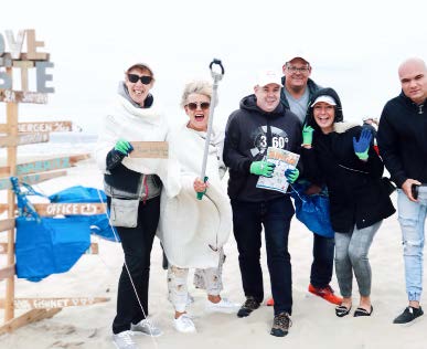 beach clean up