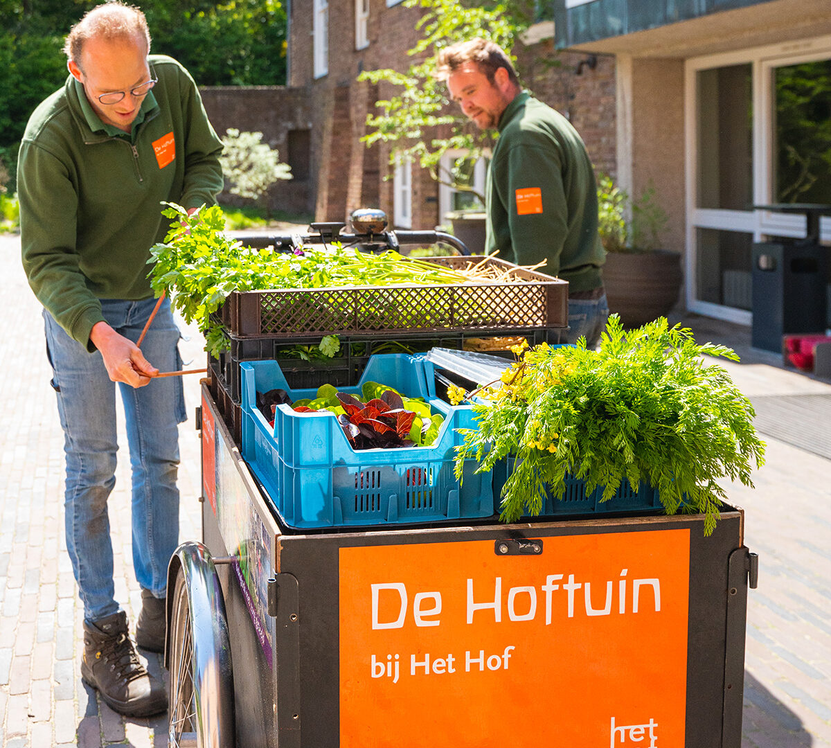 hoftuin helden bakfiets