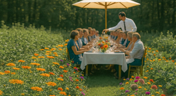 lange tafel lunch header liggend